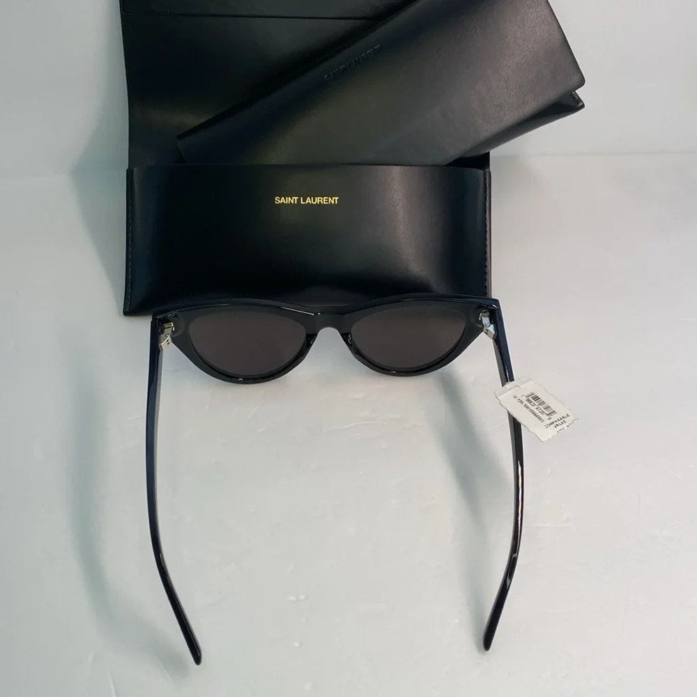 💯- New Authentic Yves Saint Laurent SL-425-001-54 54mm New Sunglasses - Picture 10 of 14